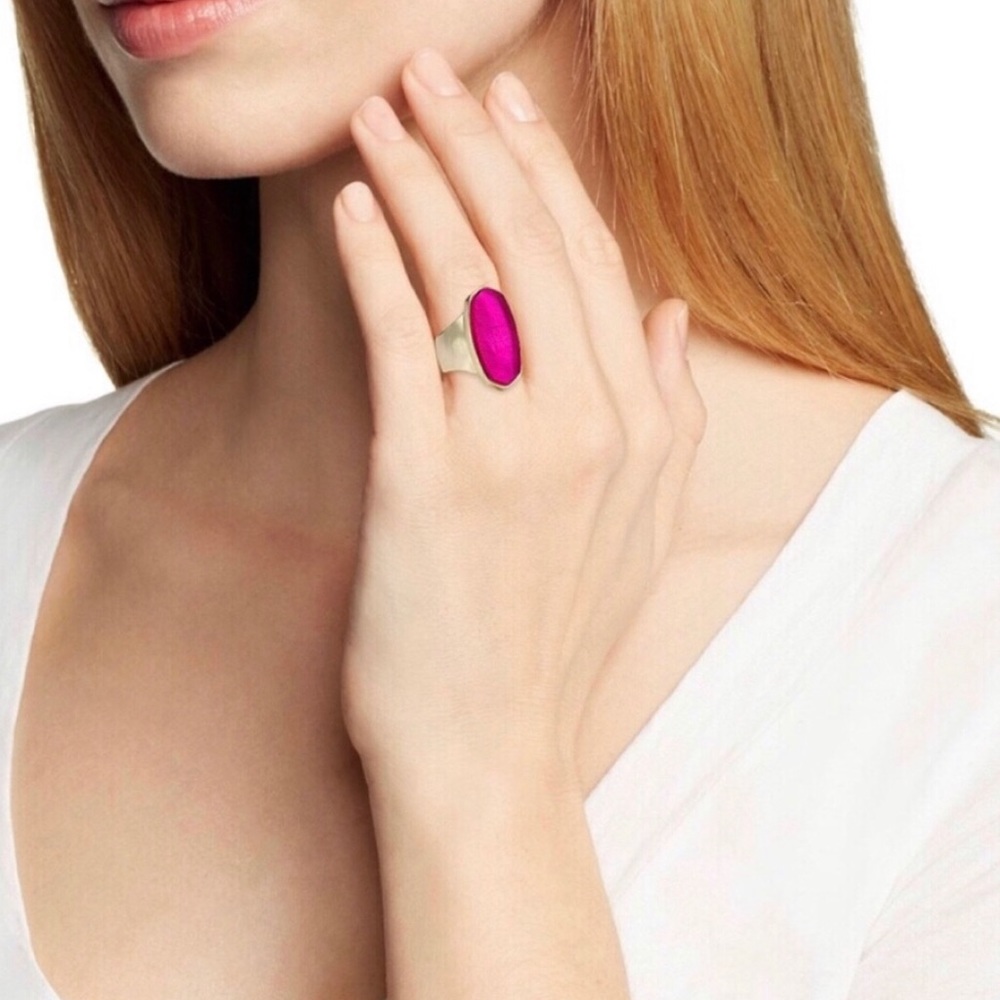 Kendra Scott Kit Cocktail Ring Pink - Picture 4 of 4